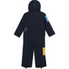 Quest snow overall, True navy / Corporate red - Snowsuits - 3