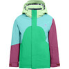 Neve snow jacket, Rana green / Manbali blue - Jackets - 1 - thumbnail