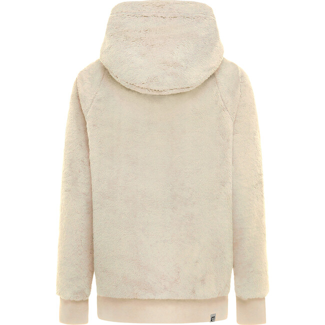 Panda High Loft fleece zip hoody, Beige - Sweatshirts - 2