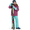 Neve snow jacket, Ruby red - Jackets - 4