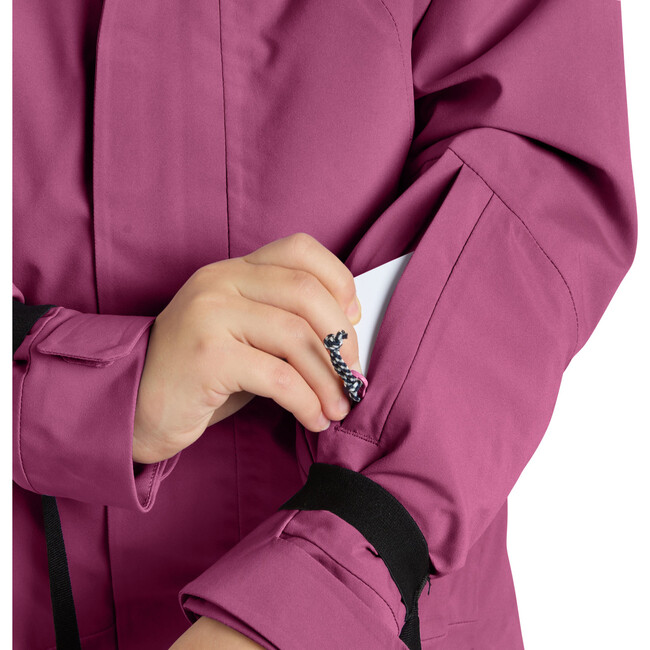 Neve snow jacket, Ruby red - Jackets - 7