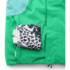 Neve snow jacket, Rana green / Manbali blue - Jackets - 8