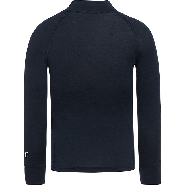 Honu Merino half-zip longsleeve "Rascal", True navy - Sweatshirts - 3