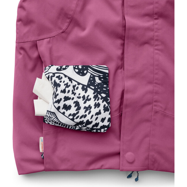 Neve snow jacket, Ruby red - Jackets - 8