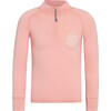 Honu Merino half-zip longsleeve "Rascal", Sunset rose - Sweatshirts - 1 - thumbnail