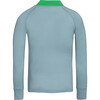 Honu Merino half-zip longsleeve "Rascal", Ice blue / Rana green - Sweatshirts - 3