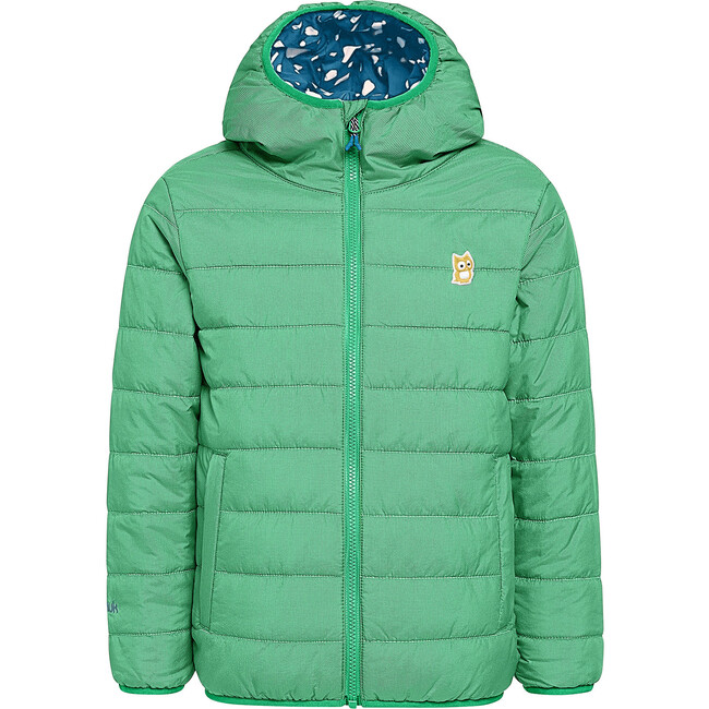 Glow reversible PrimaLoft jacket "Underground", Rana green / Deep petrol - Jackets - 2