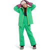 Dait 3 layer all season bib pants, Rana green - Snow Pants - 4