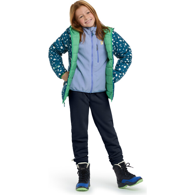 Glow reversible PrimaLoft jacket "Underground", Rana green / Deep petrol - Jackets - 7