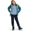 Glow reversible PrimaLoft jacket "Underground", Rana green / Deep petrol - Jackets - 7