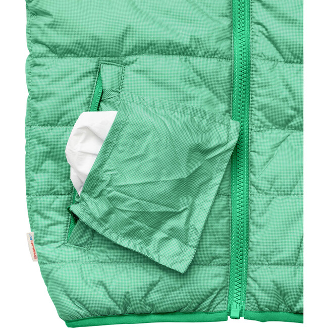 Glow reversible PrimaLoft jacket "Underground", Rana green / Deep petrol - Jackets - 9