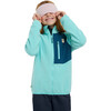 Avan bio-fleece jacket, Manbali blue / Deep petrol - Jackets - 2