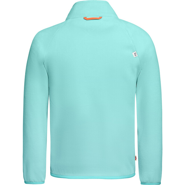 Avan bio-fleece jacket, Manbali blue / Deep petrol - Jackets - 3
