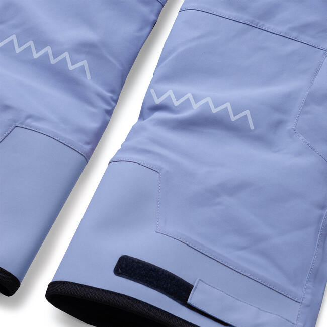 Corbet snow bib pants, Purple blue - Snow Pants - 7