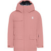 Mission snow jacket, Dark rose - Jackets - 1 - thumbnail