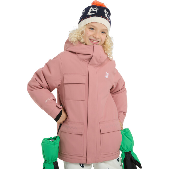 Mission snow jacket, Dark rose - Jackets - 2