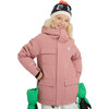 Mission snow jacket, Dark rose - Jackets - 2