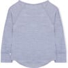 Long Sleeve Shirt, Grey Merino Wool - T-Shirts - 3