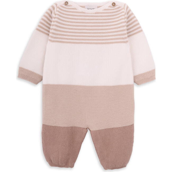 Milou knitted jumpsuit for newborn in organic cotton
