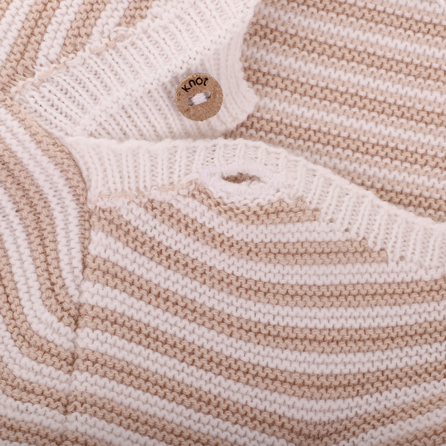 Milou knitted jumpsuit for newborn in organic cotton