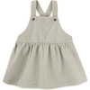 Julie pinafore for baby girl in twill - Dresses - 1 - thumbnail