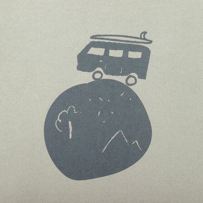 Van Life Long Sleeve Sweatshirt, Green - Sweatshirts - 2