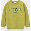 Rocket Ship Knitted Sweater For Boy - Sweaters - 1 - thumbnail