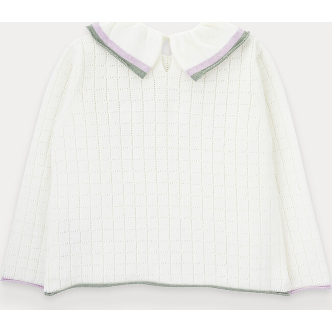 Snowie Moon Knitted Sweater For Girl - Sweaters - 3