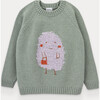 Lady Monster Knitted Sweater For Girl - Sweaters - 1 - thumbnail