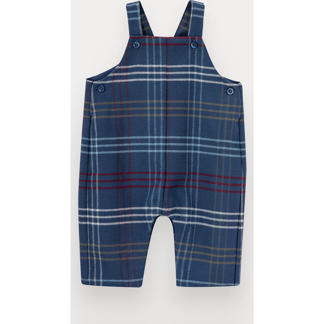 Mistletoe Overalls For Baby Boy, Checks