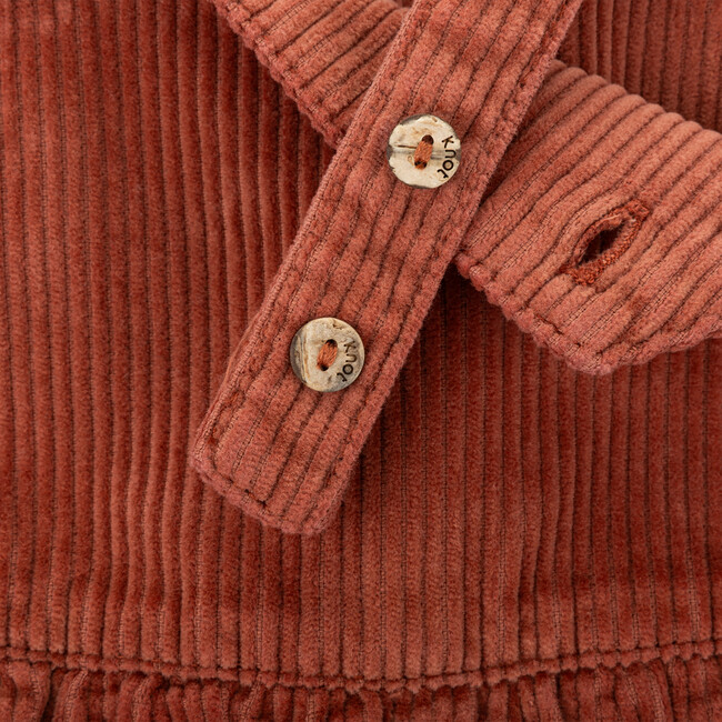 Sirius Overalls For Baby Girl, Corduroy - Rompers - 2