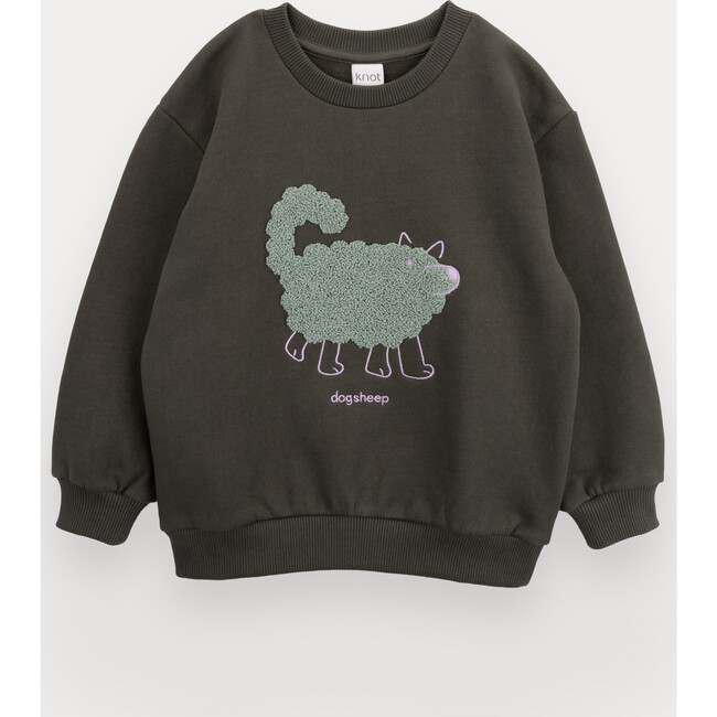 Dog Sheep Sweatshirt For Boy, Cotton