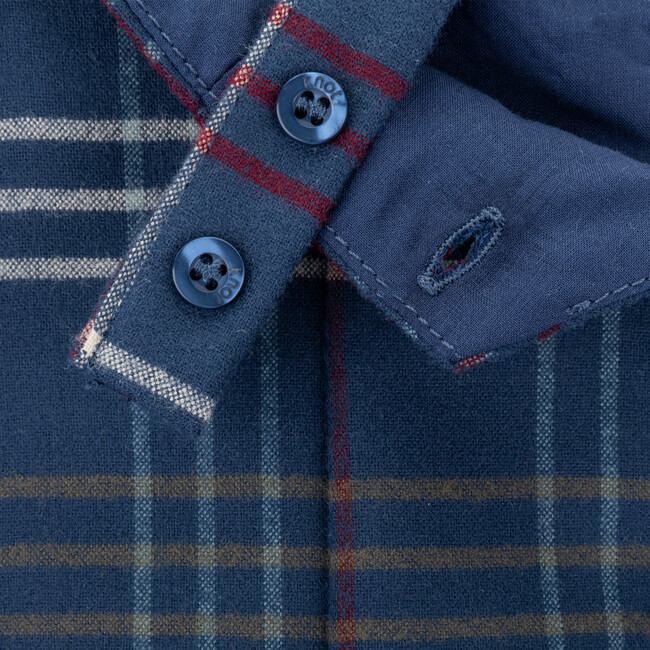 Mistletoe Overalls For Baby Boy, Checks