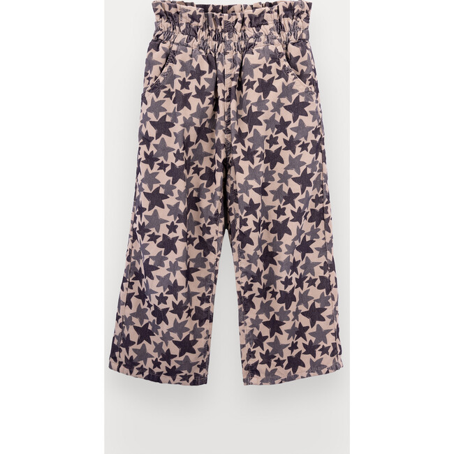 Alana Trousers For Girl, Printed Corduroy