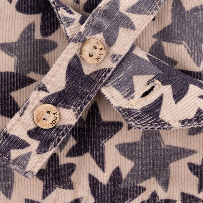 Sirius Overalls For Baby Girl, Corduroy - Rompers - 5