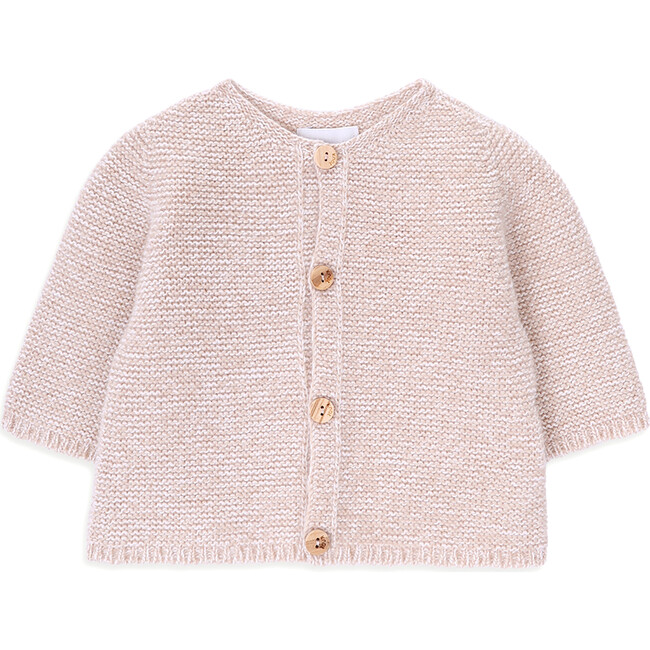 Day Long Sleeve Cardigan, Beige