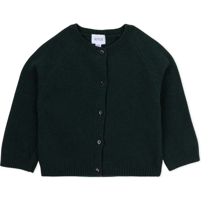 Filippa Long Sleeve Cardigan, Green