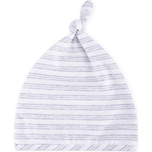 Knot Cotton Hat, Stripes - Hats - 3