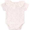 Organic Cotton Bodyuit, Flowers - Onesies - 1 - thumbnail