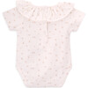 Organic Cotton Bodyuit, Flowers - Onesies - 2
