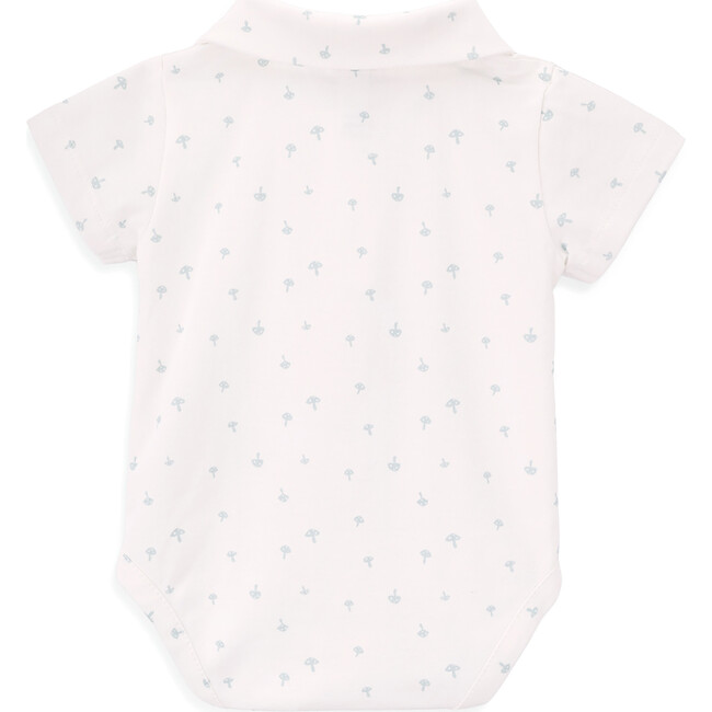 Organic Cotton Bodyuit, Mushroom - Onesies - 3
