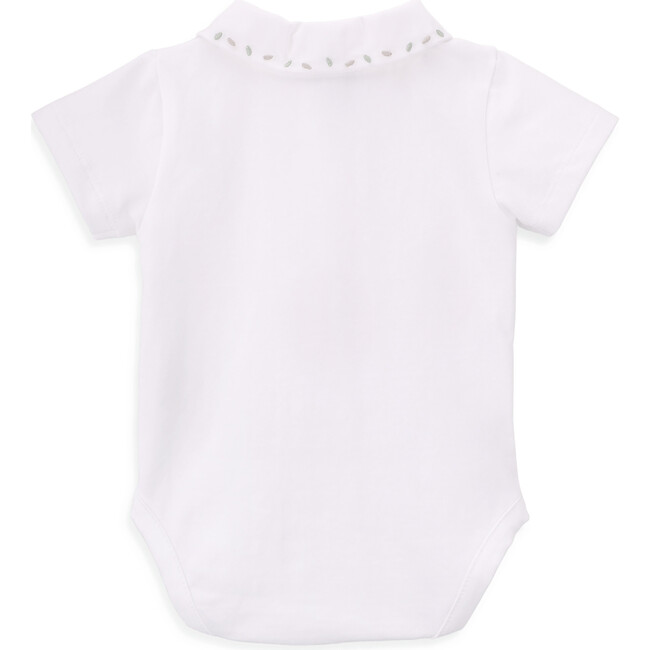 Organic Cotton Bodyuit, Leaf - Onesies - 3