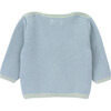 Bay Knitt Crew Neck Long Sleeve Shoulder Open Sweater, Icy Stripes - Sweaters - 3