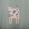 Cow knitted sweater in cotton - Sweaters - 3 - thumbnail