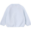 Newborn Cotton Long Sleeve Sweater, Blue - Sweaters - 3