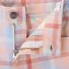 Lynn Twill Metal Buttoned Waistband Zip-Fly Plaid Shorts, Moonrise Checks - Shorts - 2