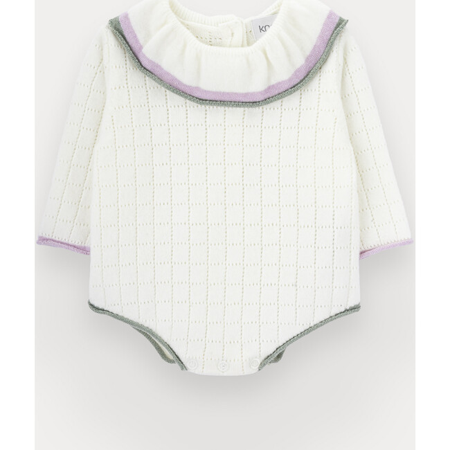 Snowie Moon Tricot Bodysuit For Baby Girl