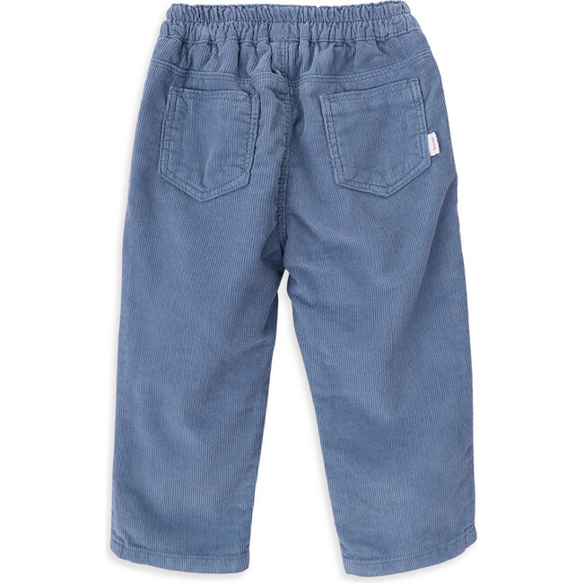Dylan Corduroy Trousers, Blue - Pants - 2