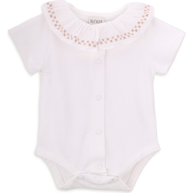 Saudade body for newborn in organic cotton - Onesies - 1