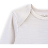 Body, Beige Merino Wool - Rompers - 2
